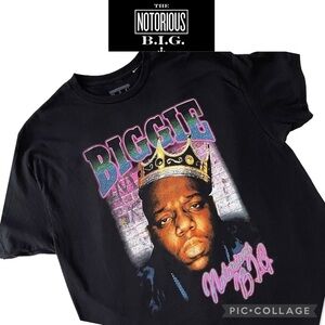 The Notorius B.I.G Biggie black tshirt size XL NWT